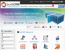 Tablet Screenshot of builtcms.com